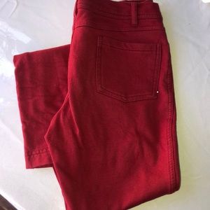 Leggins w jean design Color red size S